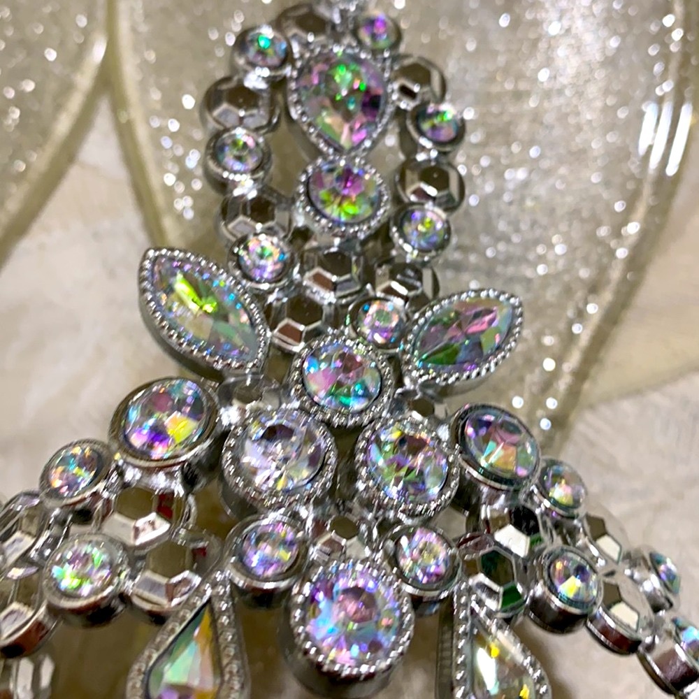 MEGA BLING Sandals NWOT